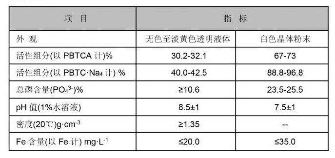 PBTCA·Na4 2-膦酸丁烷-1，2，4-三羧酸四钠